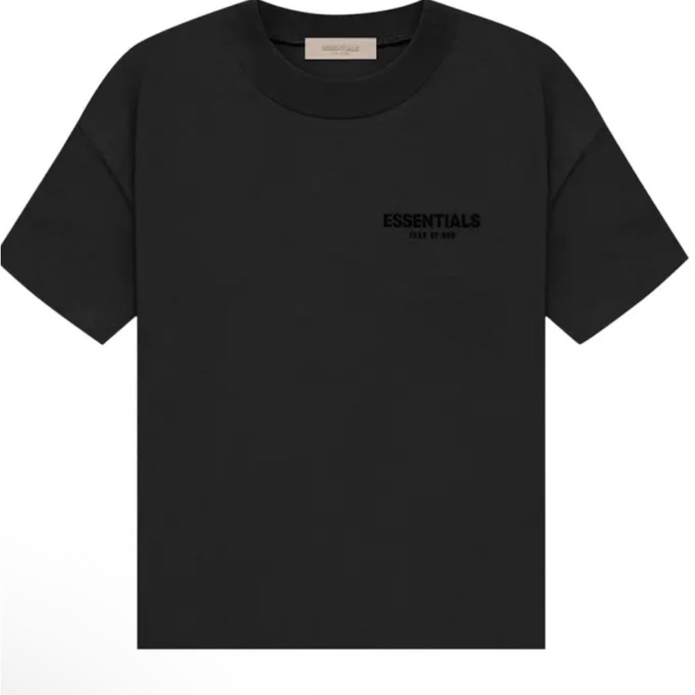 Fear of God Essentials Black Short Sleeve Tee